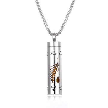 Aromatherapy Pendant Perfume Bottle Essential Oil Necklace