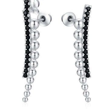 Long Slimming Ornament Beads Zircon Copper
