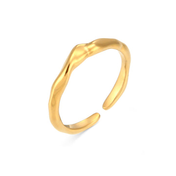European And American Fashion Simple Light Ring