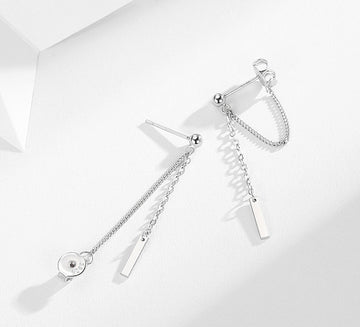 Women'S Geometric Pattern Tassel Simple Stud