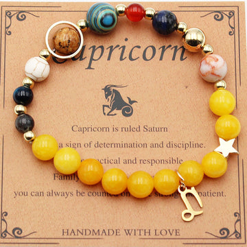 Eight Planets Twelve Constellation Morgan Stone Bracelet