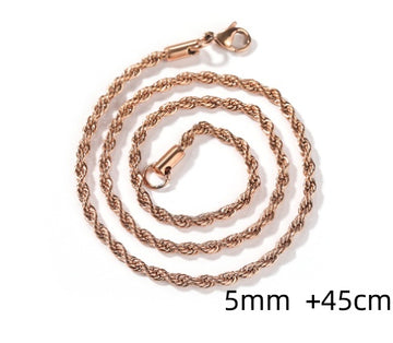 Stainless Steel Compass Circular Necklace Geometric