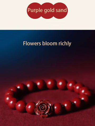 Rose Bracelet For Women Elegant Floral