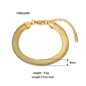 Stainless Steel Ornament Bracelet For Women