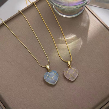 Fashion Moonstone Necklace For Cartoon Princess