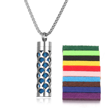 Aromatherapy Pendant Perfume Bottle Essential Oil Necklace