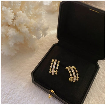Retro Temperament All Match Earrings Vintage