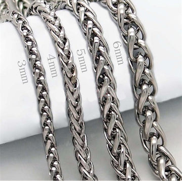 Titanium Steel Men'S Keel Chain All Necklace