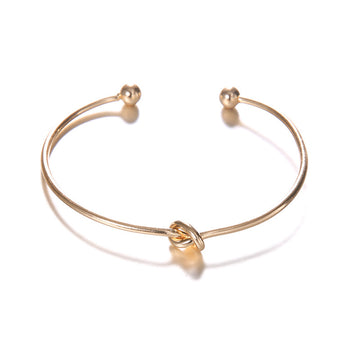 Women'S Vintage Cuff Arrow Knotted Bracelet