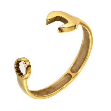 Stainless Steel Personalized Simple Wrench Screw Bracelet