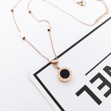 Korean Fashion Titanium Steel Plated 18K Necklace