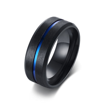 Lovers Purple Geometry Ring For Birthday
