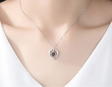 Subloom Heart I Love You Necklace