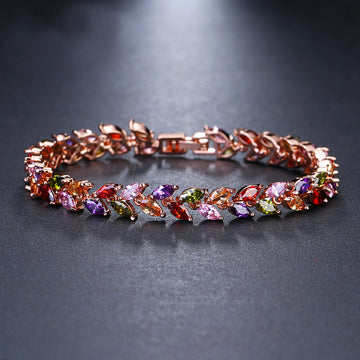 Fashion Horse Eye Zircon Bracelet For