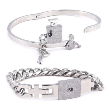 Fashion Jewelry Titanium Steel Couple Love Necklace