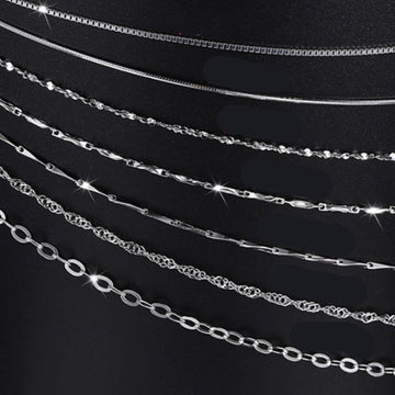 S925 Sterling Silver Plated Necklace