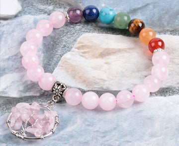 Crystal Beaded Bracelet For Women Seven