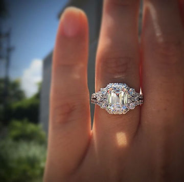 Wish Hot New Princess Square Cubic Ring