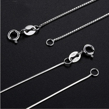 S925 Sterling Silver Plated Necklace