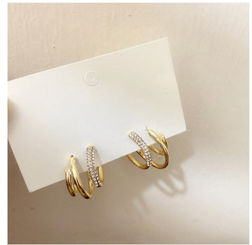 Retro Temperament All Match Earrings Vintage