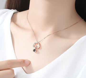 Subloom Heart I Love You Necklace