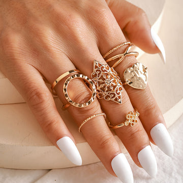 Vintage Popular Lotus Snake Shaped Ring