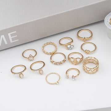 Vintage Popular Lotus Snake Shaped Ring