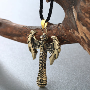 Ancient Greek Viking Axe Necklace Unisex