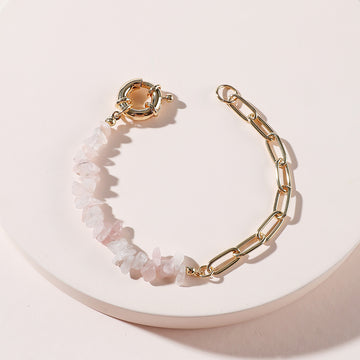 Qingdao Daiwei Jewelry Rough Stone Amethyst Bracelet