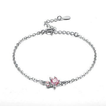 New Cat Bear Dog Paw Jewelry Necklace