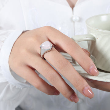 Natural Stone Retro Affordable Luxury Elegant Ring