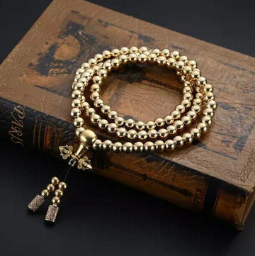 Stainless Steel Thunderbolt Beads Necklace Modern