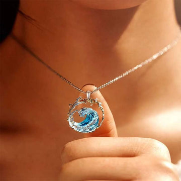 Ocean Theme Adjustable Hailang Necklace For