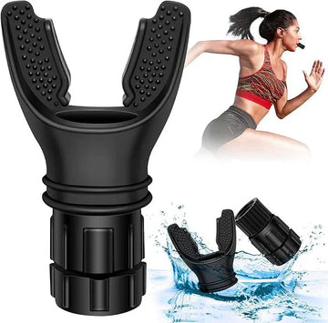 Breathing Trainer Respirator Fitness Equipment Exercise Lung Mouthpiece for Healthy Home Care Accessories