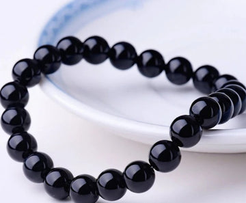 Black Onyx Bracelet For Women Geometric