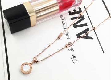 Korean Fashion Titanium Steel Plated 18K Necklace