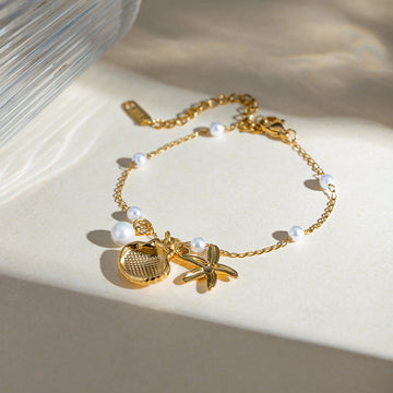 Fashion Jewelry 18K Gold Stainless Steel Bracelet