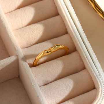 European And American Fashion Simple Light Ring