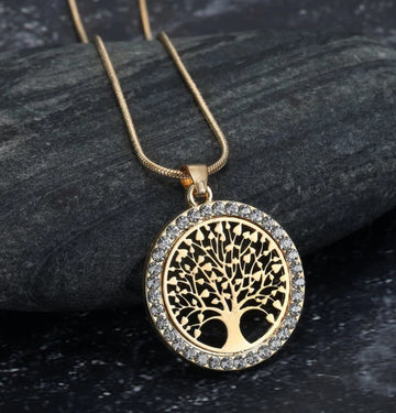 Asgard Crafted Celtic Tree Of Life Necklace