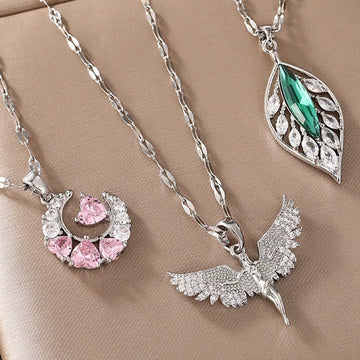Women'S Cute Dream Moon Necklace Versatile
