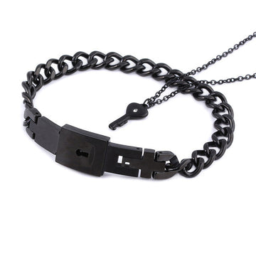 Fashion Jewelry Titanium Steel Couple Love Necklace