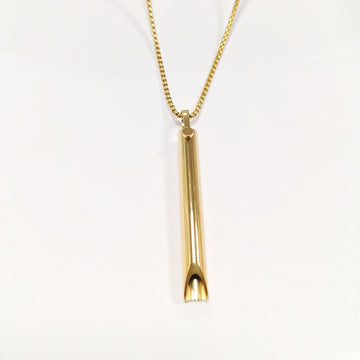 Adjustable Breathing Relief Pressure Ornament Stainless Necklace