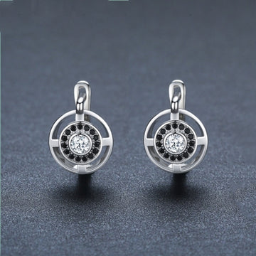 Luxury Shining Over Earrings Studded With