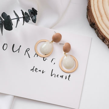 Candy Drop Earrings For Women Alloy