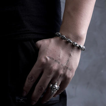 American Garber Style Handmade Motorcycle Bracelet