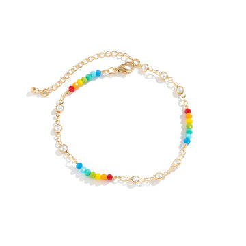 Beach Star Tassel Ankle Ring Simple