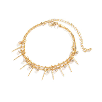 Beach Star Tassel Ankle Ring Simple