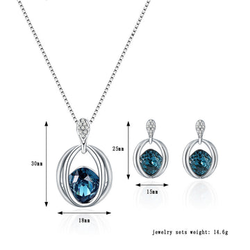 Women'S Fashion Crystal Diamond Pendant Necklace