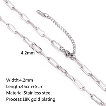 Stainless Steel Vacuum Plated 18K Gold