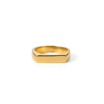 Lana Gold Ring French Retro Geometric